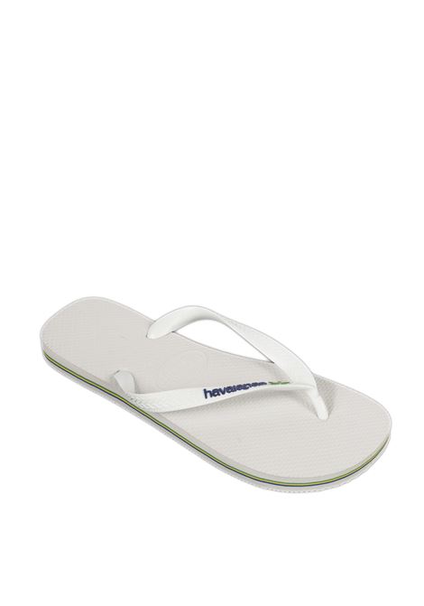 sandalo brasil logo bianco HAVAIANAS | 4110850BRASIL LOGO-0001